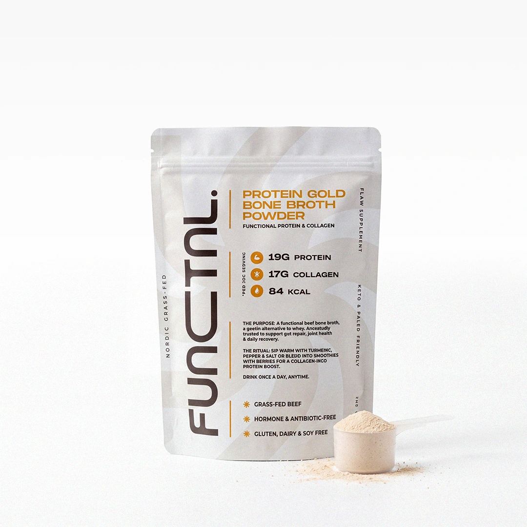 Protein Gold beef bone broth protein powder